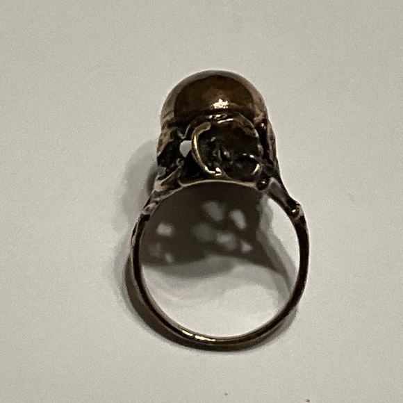 Elegant Copper Victorian Women's Ring size 6.5 - Picture 6 of 7